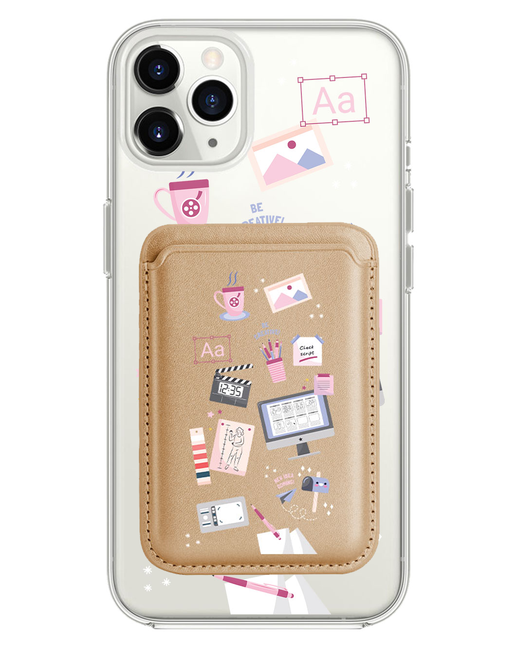 iPhone Magnetic Wallet Case - Designer