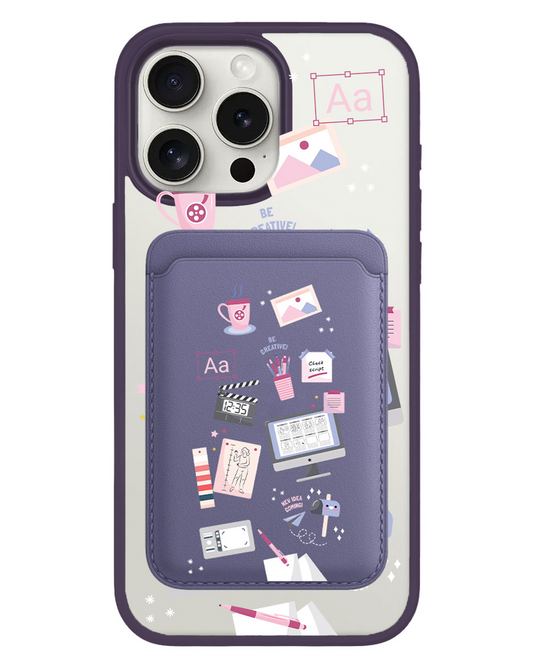 iPhone Magnetic Wallet Case - Designer