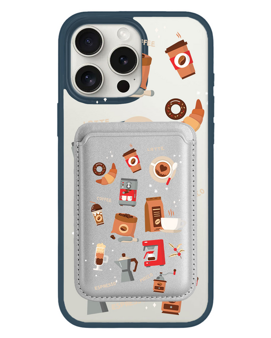 iPhone Magnetic Wallet Case - Barista