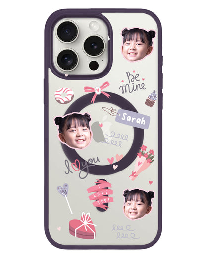 iPhone Rearguard Hybrid - Face Grid Lovely