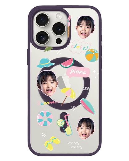 iPhone Rearguard Hybrid - Face Grid Summer