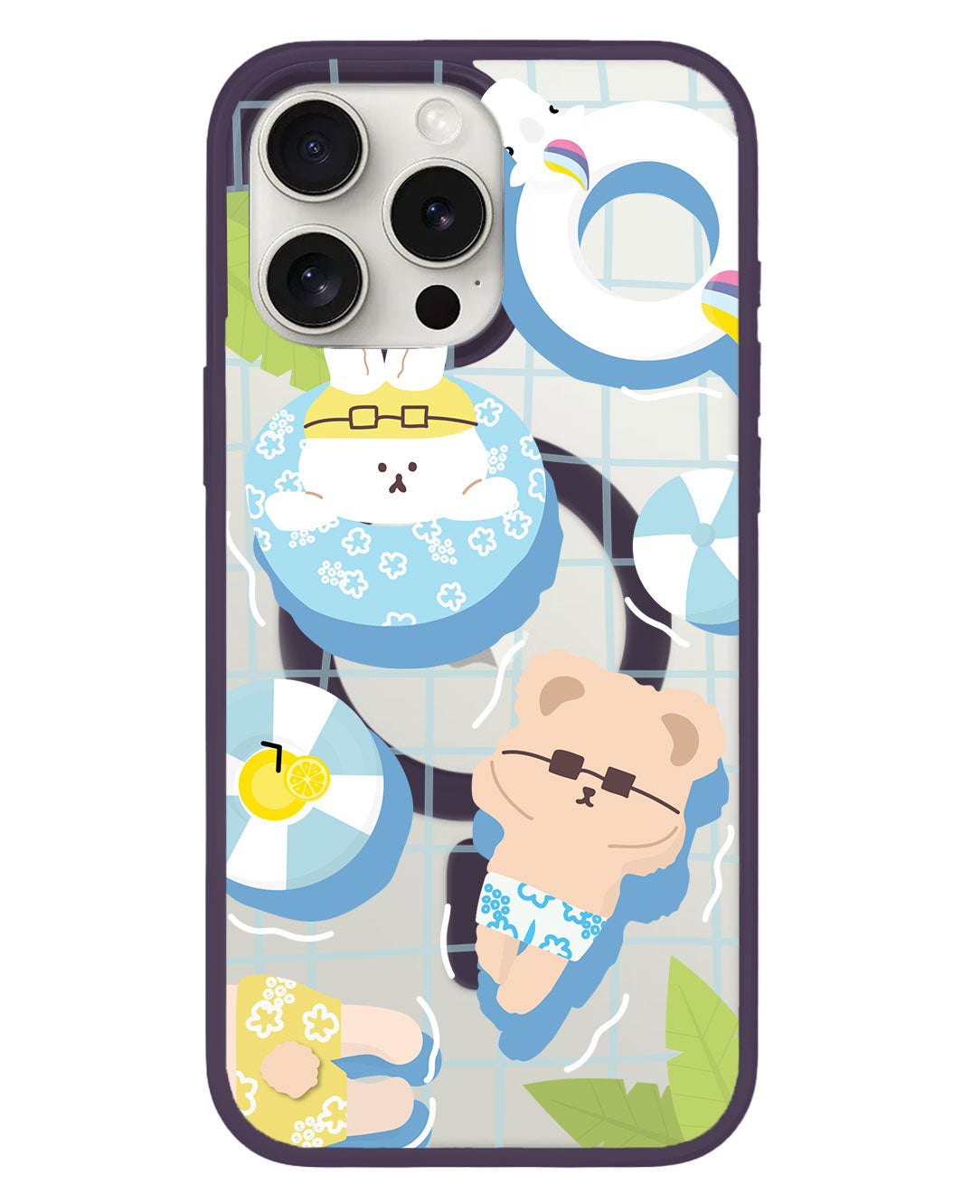 iPhone Rearguard Hybrid - Pool Party Blue