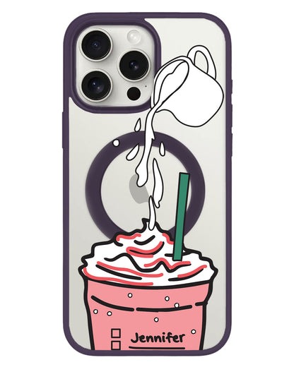 iPhone Rearguard Hybrid - Raspberry Frappe
