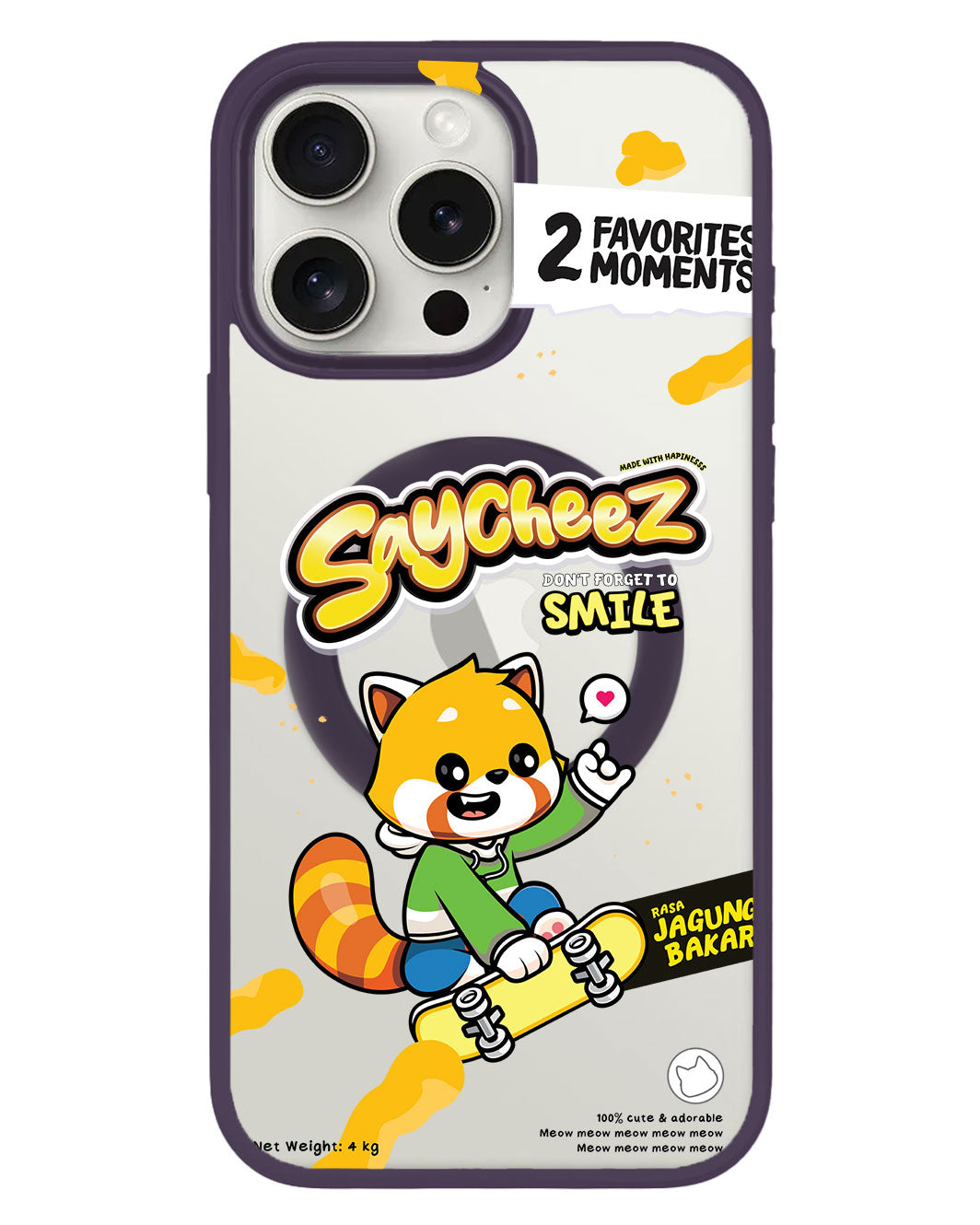 iPhone Rearguard Hybrid - Saycheez