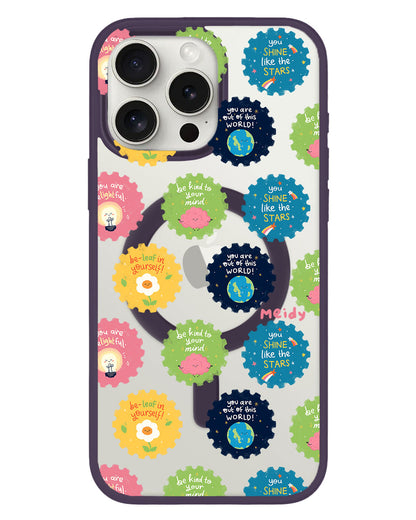 iPhone Rearguard Hybrid - Self Reminder Stamps