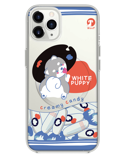 iPhone Rearguard Hybrid - White Puppy