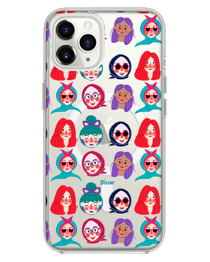iPhone Rearguard Hybrid - Cute Sweety Faces