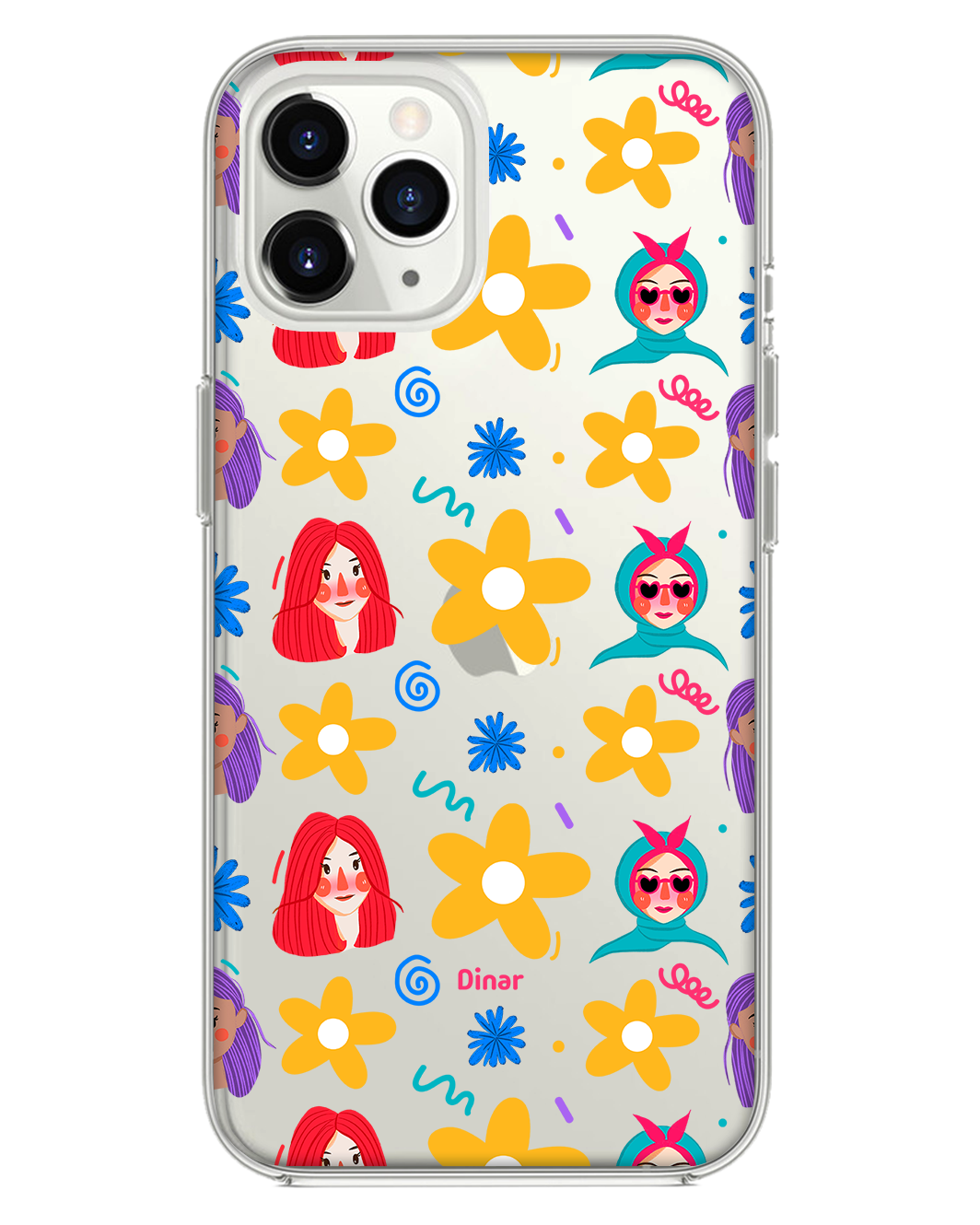 iPhone Rearguard Hybrid - Daisy Faces