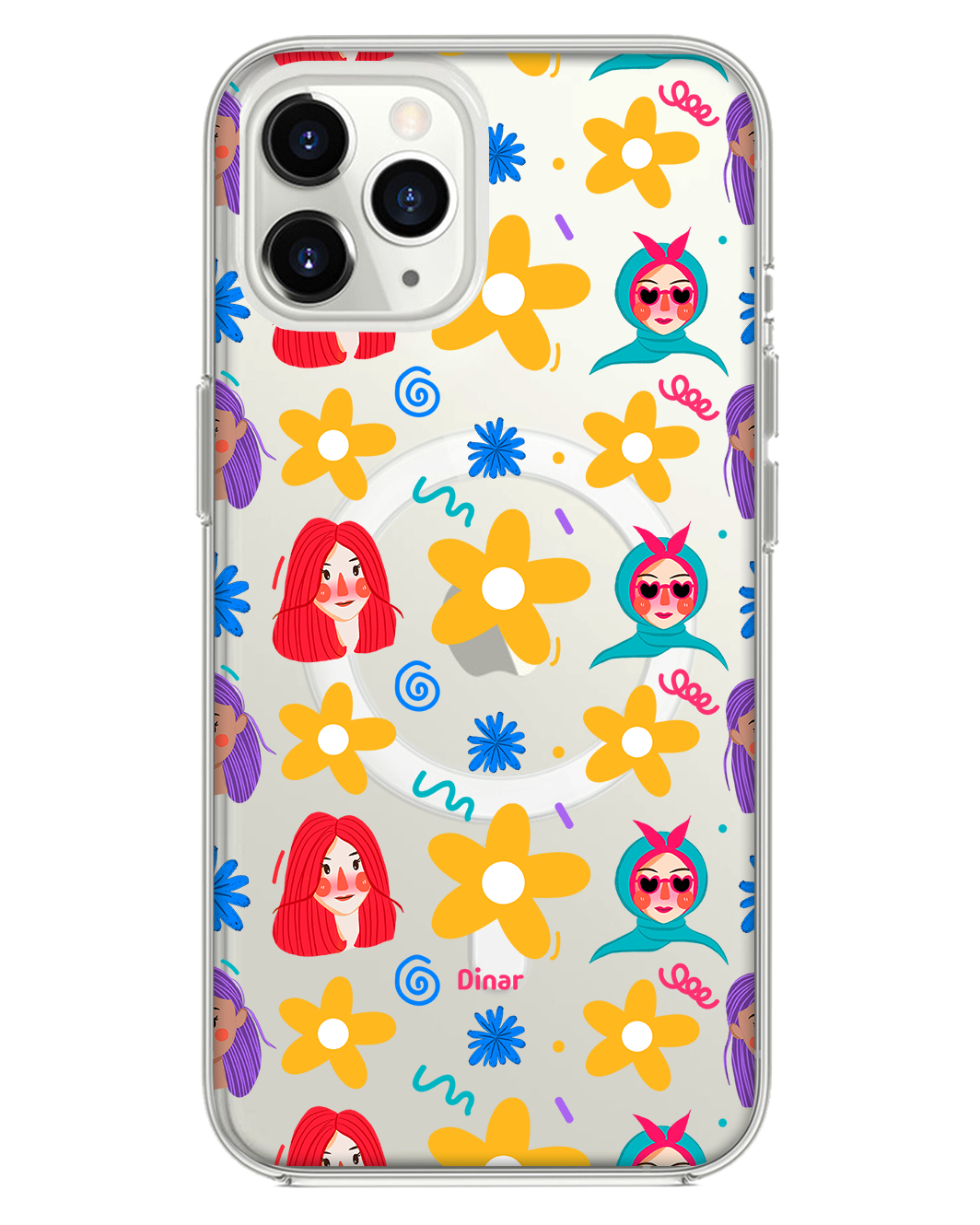 iPhone Rearguard Hybrid - Daisy Faces