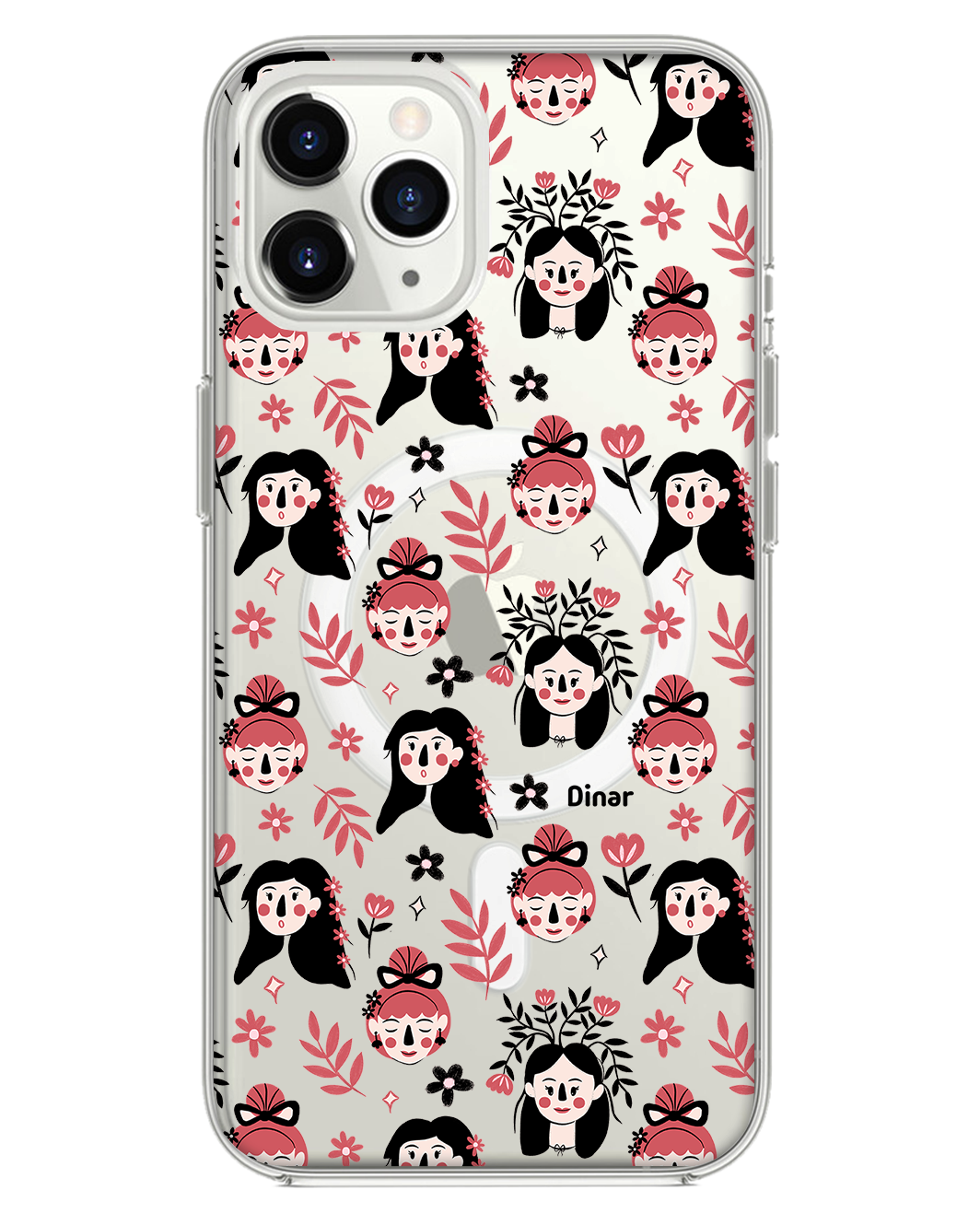 iPhone Rearguard Hybrid - Flowery Faces