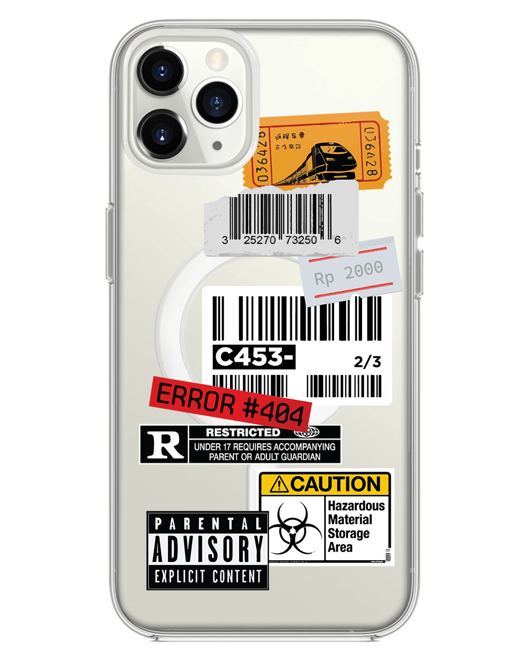 iPhone Rearguard Hybrid - Label Sticker Pack