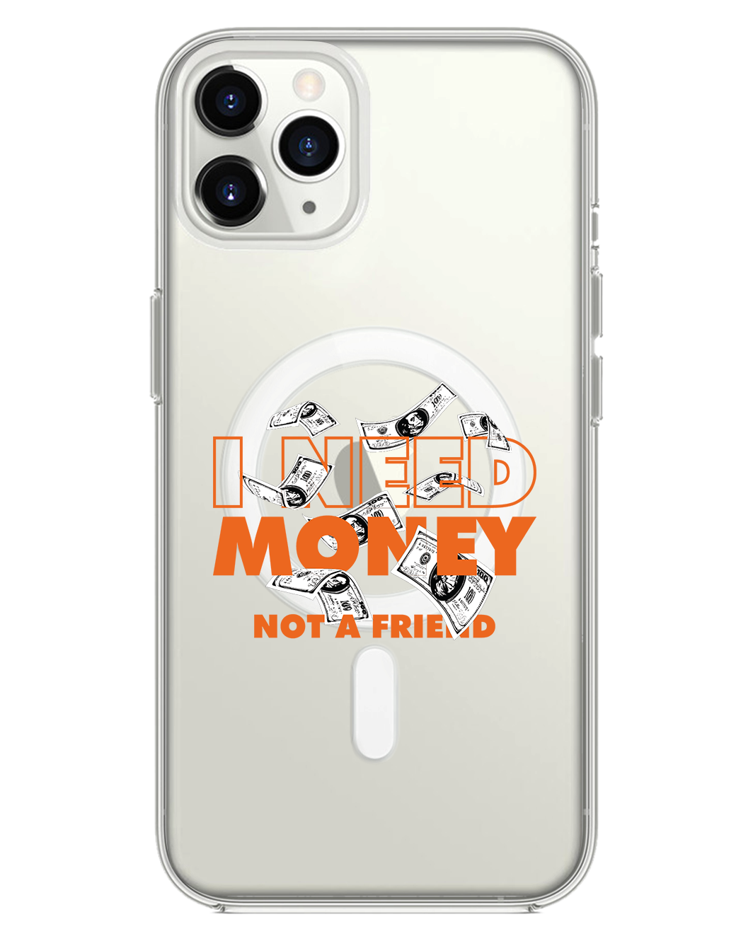 iPhone Rearguard Hybrid - Money Better than Friend