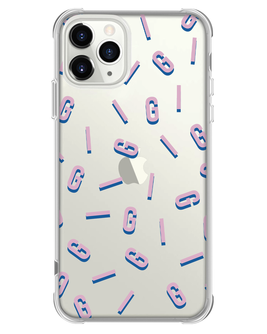 iPhone Ultra Thin Case - CUSTOM Monogram 1.0 Cotton Candy