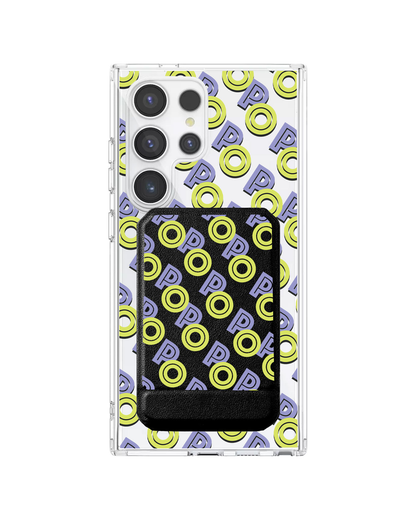 Android Magnetic Multifold Wallet - Initial Monogram 2.0
