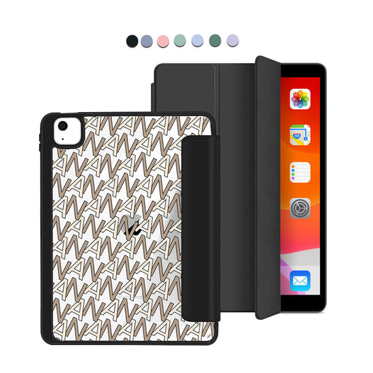 iPad Acrylic Flipcover - CUSTOM MONOGRAM 3.0 Initial 4.0