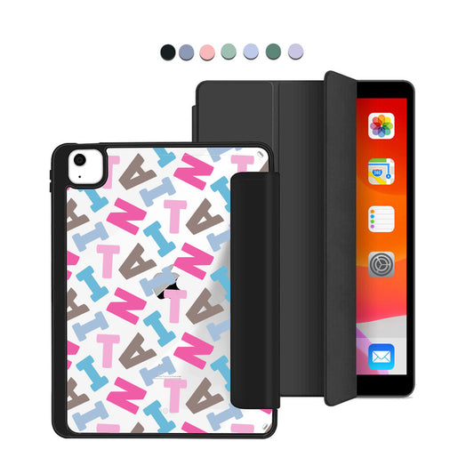 iPad Acrylic Flipcover - CUSTOM MONOGRAM 3.0 Scattered 2.0