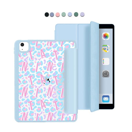 iPad Acrylic Flipcover - CUSTOM MONOGRAM 3.0 Leopard 6.0