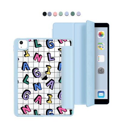 iPad Acrylic Flipcover - CUSTOM MONOGRAM 3.0 Playful 2.0