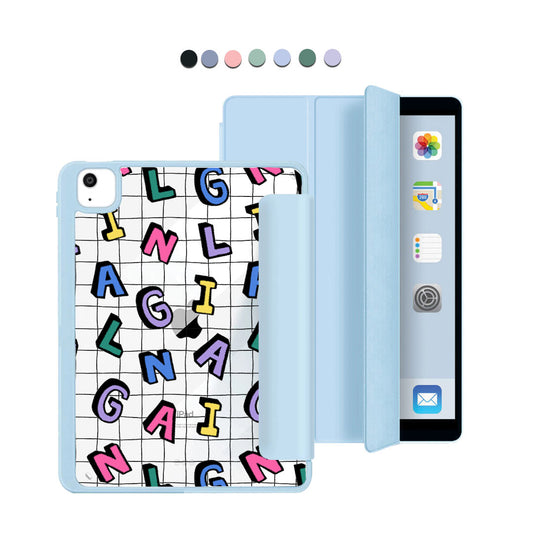 iPad Acrylic Flipcover - CUSTOM MONOGRAM 3.0 Playful 2.0