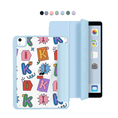 iPad Acrylic Flipcover - CUSTOM MONOGRAM 3.0 Adorable