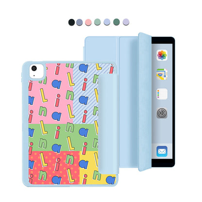 iPad Acrylic Flipcover - CUSTOM MONOGRAM 3.0 Abstract 1.0