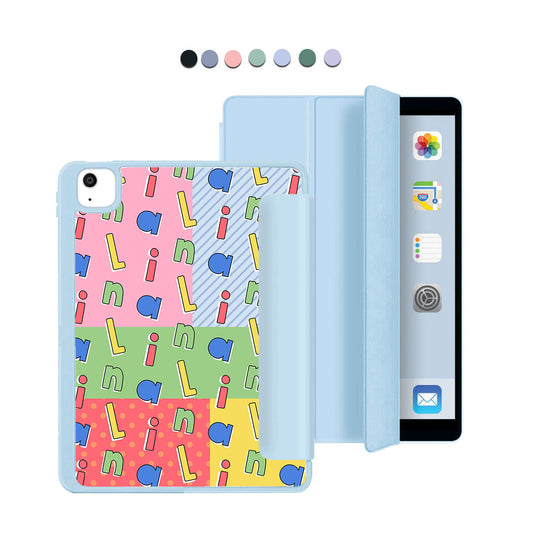 iPad Acrylic Flipcover - CUSTOM MONOGRAM 3.0 Abstract 1.0