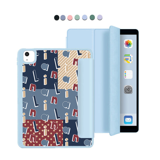 iPad Acrylic Flipcover - CUSTOM MONOGRAM 3.0 Abstract 3.0
