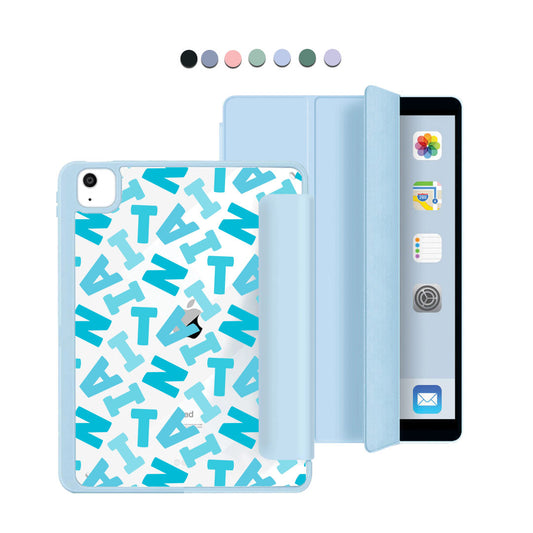 iPad Acrylic Flipcover - CUSTOM MONOGRAM 3.0 Scattered 5.0