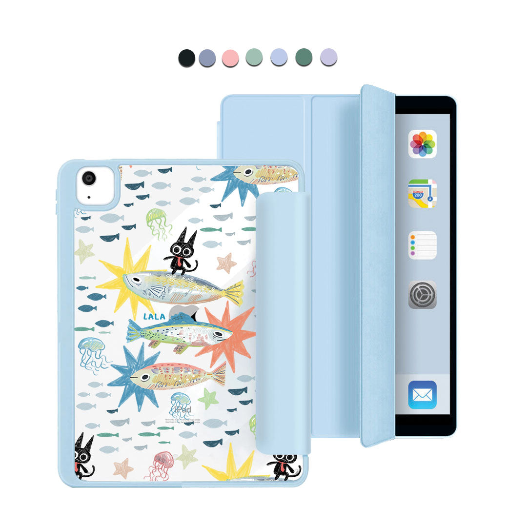 iPad Acrylic Flipcover - The Fish Surfer