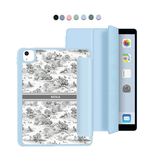 iPad Acrylic Flipcover - Toile du Juoy Boat House
