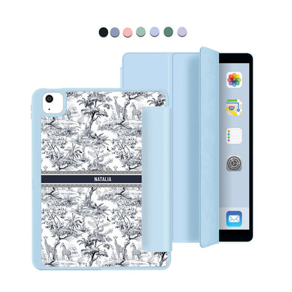 iPad Acrylic Flipcover - Toile du Juoy Giraffe
