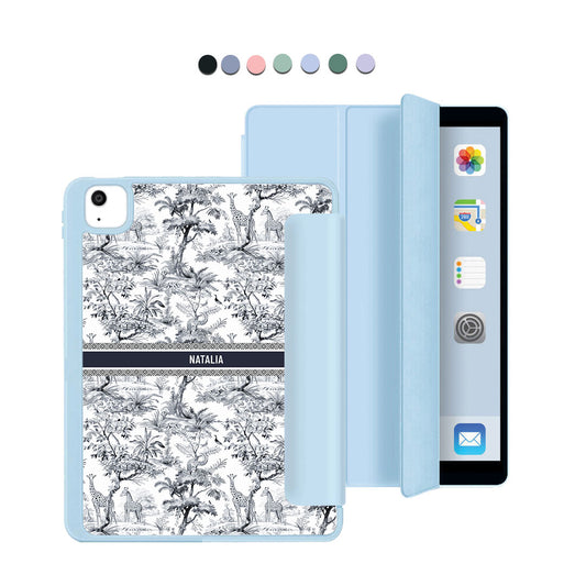 iPad Acrylic Flipcover - Toile du Juoy Giraffe