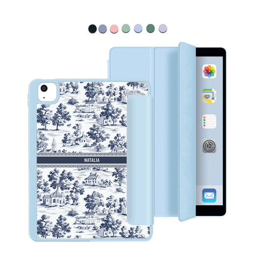 iPad Acrylic Flipcover - Toile du Juoy Village