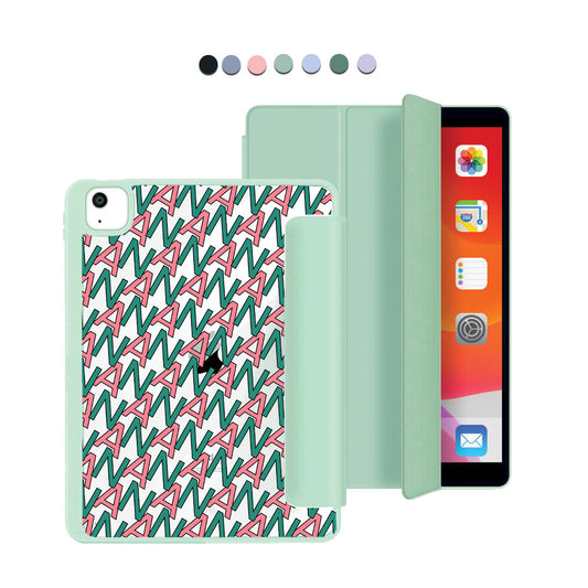 iPad Acrylic Flipcover - CUSTOM MONOGRAM 3.0 Initial 7.0