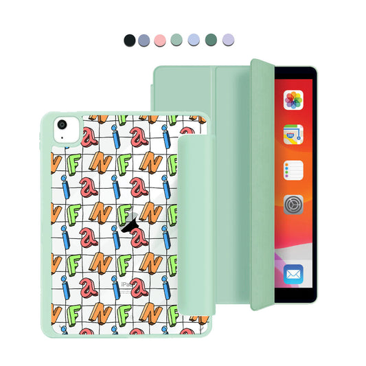 iPad Acrylic Flipcover - CUSTOM MONOGRAM 3.0 Playful