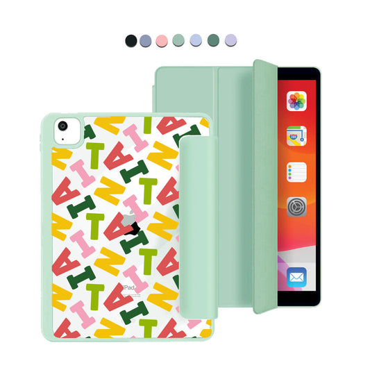 iPad Acrylic Flipcover - CUSTOM MONOGRAM 3.0 Scattered 3.0
