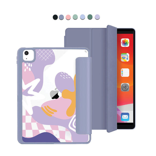iPad Acrylic Flipcover - Abstract Flower 4.0