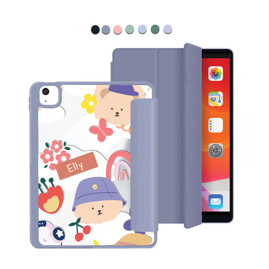 iPad Acrylic Flipcover - Bear in Style