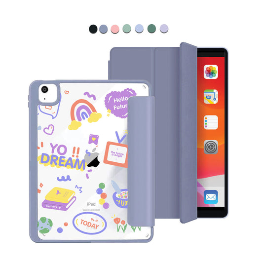 iPad Acrylic Flipcover - Hello Future