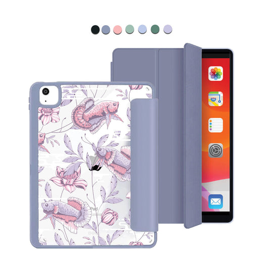 iPad Acrylic Flipcover - Fish & Floral 1.0