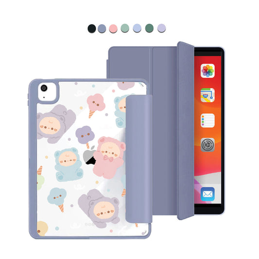 iPad Acrylic Flipcover - Cotton Teddy