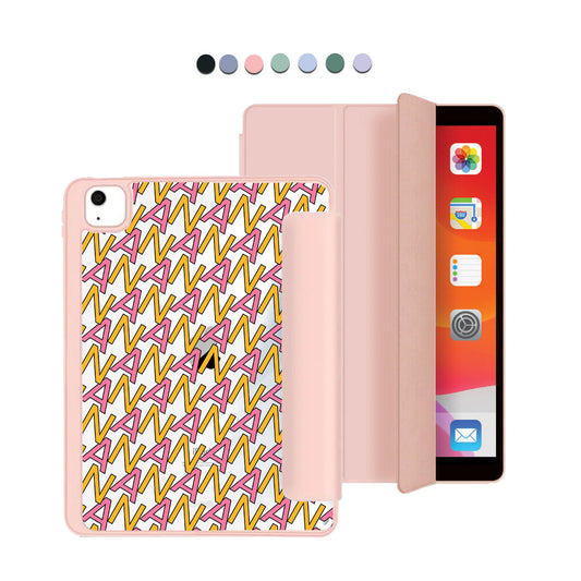 iPad Acrylic Flipcover - CUSTOM MONOGRAM 3.0 Initial 3.0