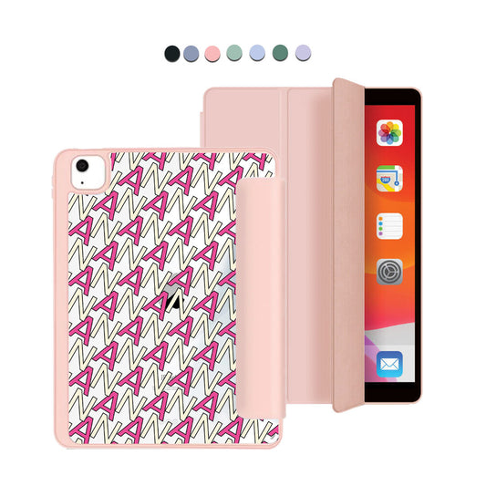 iPad Acrylic Flipcover - CUSTOM MONOGRAM 3.0 Initial 6.0