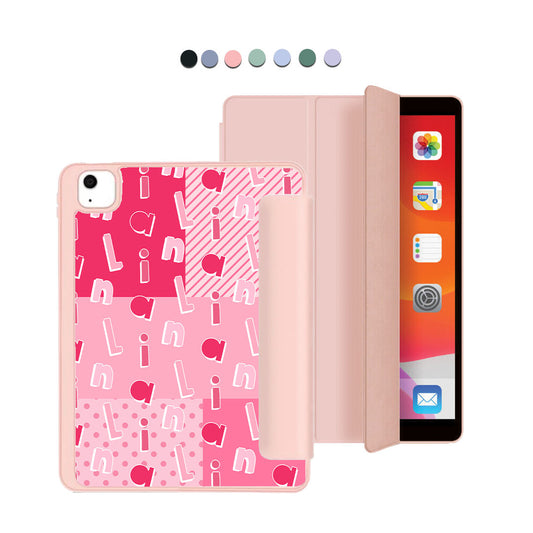 iPad Acrylic Flipcover - CUSTOM MONOGRAM 3.0 Abstract 2.0