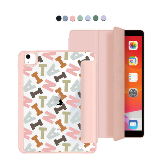 iPad Acrylic Flipcover - CUSTOM MONOGRAM 3.0 Scattered 4.0