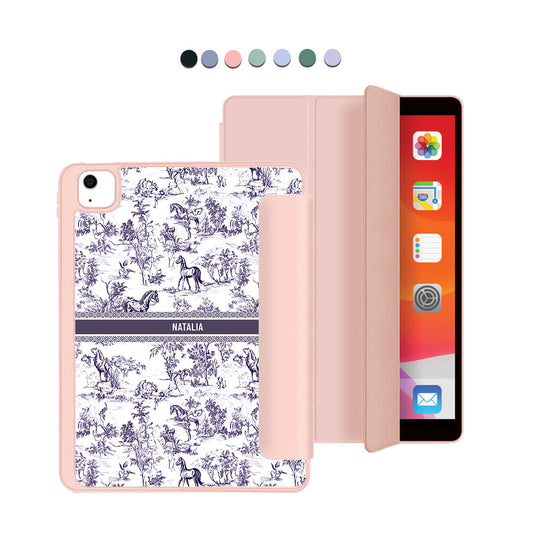 iPad Acrylic Flipcover - Toile du Juoy Horse