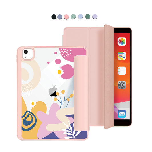 iPad Acrylic Flipcover - Abstract Flower 3.0