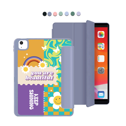 iPad Acrylic Flipcover - Abstract Quotes 6.0