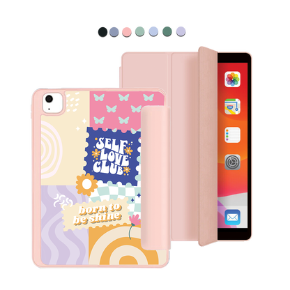 iPad Acrylic Flipcover - Abstract Quotes 7.0
