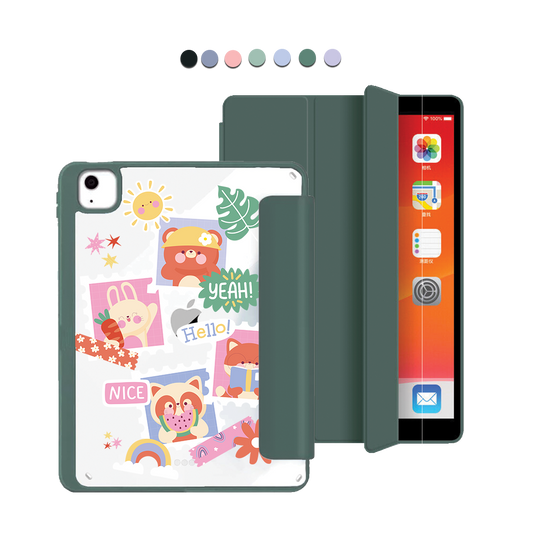 iPad Acrylic Flipcover - Animal Squad